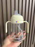 bebebus學(xué)飲杯鴨嘴杯嬰兒水杯6個月以上牛奶杯非奶瓶帶重力球吸管杯200ml 曬單實(shí)拍圖