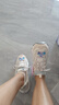 斯凱奇（Skechers）七夕禮物奶茶熊女鞋夏季老爹鞋軟底透氣熊貓鞋休閑運動鞋149238 曬單實拍圖