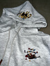 燦圖小狗刺繡連帽衛衣女秋冬季加絨長(cháng)袖上衣服美式高級感小個(gè)子外套潮 白灰色常規 L 【建議100斤到120斤】 曬單實(shí)拍圖