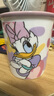 迪士尼正版陶瓷杯水杯冰淇淋杯蛋糕杯馬克杯新款精致女生冷飲杯 大號黛絲 曬單實(shí)拍圖