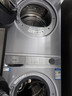 海爾（Haier）新品洗烘套裝10公斤超薄家用滾筒洗衣機AI六維減震升級沖浪洗深層去污仿生手搓雙噴淋除菌除螨柔烘熱泵烘干機 【27E洗烘套裝】慕斯沖浪洗+熱泵四重過(guò)濾 送貨上樓/免費安裝 曬單實(shí)拍圖