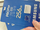 三星（SAMSUNG）256GB TF(MicroSD)存儲卡 EVO白卡 U3A2V30 手機平板游戲機內存卡 支持4K視頻 讀160MB/s寫(xiě)120MB/s 曬單實(shí)拍圖