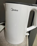 美的（Midea）電熱水壺煮水壺家用燒水壺 食品級304不銹鋼 雙層防燙無(wú)縫內膽 熱水壺內膽易潔 1.5L 【行業(yè)爆款】Colour102 曬單實(shí)拍圖
