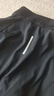 特步（XTEP） 男子半拉鏈長(cháng)袖t恤舒適休閑訓練跑步服內搭速干衣透氣上衣 正黑色-散熱保暖（男） XL 曬單實(shí)拍圖