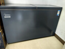 美的（Midea）355升冰柜雙溫雙箱家商兩用冷凍冷藏保鮮大容量減霜電控臥式冷柜雙開(kāi)門(mén)冰箱BCD-355DKEM300升以上 曬單實(shí)拍圖