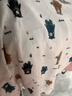MQDMINI童裝兒童內(nèi)衣套裝男童女童秋衣秋褲新款睡衣居家衣服 叢林小熊軍綠 140 曬單實(shí)拍圖