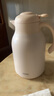 膳魔師（THERMOS）保溫壺1480ml真空玻璃內膽暖水壺家用大容量熱水瓶TEHA-1500G-CRM 曬單實(shí)拍圖