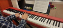 卡西歐（CASIO）電鋼琴EPS130紅色電子數碼鋼琴88鍵重錘初學(xué)單機+木琴架+禮包 曬單實(shí)拍圖