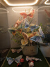 時(shí)鳥(niǎo)新款仿真輕奢假花客廳餐桌電視柜冰箱裝飾插花花藝家居擺件花 跳跳菊紫色+life仿瓷PVC塑料盆 設(shè)計(jì)師設(shè)計(jì)新款仿真花 曬單實(shí)拍圖