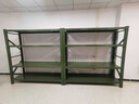 迪普頓貨架倉儲倉庫貨物架裝備器材架中型貨架主架軍綠200*60*200cm四層 曬單實(shí)拍圖