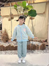 G.DUCKKIDS童裝女童春裝套裝兒童服裝一歲寶寶衣服小童春秋彩虹三件套2幼兒 粉色小熊彩虹毛衣三件套 90 尺碼1~2歲【 80-90cm】 曬單實(shí)拍圖