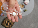 安配 貝親寬口徑奶瓶把手吸管重力球手柄適用于貝親2/3代寬口奶瓶配件 鴨嘴吸管（適配貝親等多種寬口） 曬單實(shí)拍圖