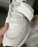 阿迪達斯 （adidas）男女運動(dòng)鞋耐磨減震透氣潮流休閑跑步鞋 亮白/一號黑/淺灰 45 曬單實(shí)拍圖
