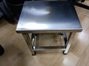 304不銹鋼凳子醫藥車(chē)間工作凳流水線(xiàn)金屬凳子可定制尺寸 201材質(zhì)31*25*30cm 曬單實(shí)拍圖
