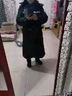 荶噶軍大衣冬季加絨加厚超長(cháng)棉大衣男冷庫防寒服過(guò)膝勞保棉襖保安大衣 黑超長(cháng)1.4米【內膽可拆】特厚抗 小碼【100-125斤】 曬單實(shí)拍圖