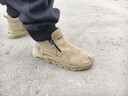啄木鳥(niǎo)勞保鞋男防滑耐磨厚底工地輕便一腳蹬運動(dòng)休閑鞋百搭潮流帥氣男鞋 卡其【斷碼清倉撿漏】 42 曬單實(shí)拍圖