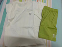 蕉內(nèi)（Bananain）王一博同款305H純棉睡衣男女士100%棉情侶家居服短袖短褲套裝夏季 【短褲款素色-女】呢綠 L 曬單實拍圖