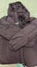 圖圖小象兒童羽絨服90白鴨絨加厚女童三防外套鎖溫 暗紫色 170身高約170cm 曬單實(shí)拍圖