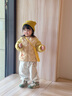 迷你巴拉【三防】男女童輕暖羽絨服寶寶親子可愛(ài)保暖羽絨外套 淺卡其50313 【新款三防輕羽絨】 100 曬單實(shí)拍圖