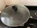 蘇泊爾（SUPOR）不粘鍋炒鍋 平底炒菜鍋牛排煎鍋少油煙30cm電磁爐燃?xì)馔ㄓ?曬單實(shí)拍圖