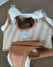 babycare學(xué)步帶嬰幼兒牽引繩學(xué)走路 防勒透氣防丟失可拆卸  提拉米蘇款 曬單實(shí)拍圖