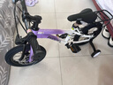 鳳凰（Phoenix）兒童自行車(chē)寶寶腳踏車(chē)自行車(chē)3-10歲童車(chē)單車(chē)雙碟剎帶輔助輪14寸 曬單實(shí)拍圖