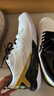 李寧羽毛球鞋疾風(fēng)lite男女同款減震羽毛球訓練鞋AYTU025 標準白/黑色/亮金色 AYTU025-3 43 曬單實(shí)拍圖