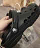 CROCS卡駱馳洞洞鞋貝雅男鞋女鞋輕便耐磨一腳蹬拖鞋休閑鞋|10126 黑色-001 41 /42(260mm) 曬單實(shí)拍圖