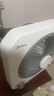 美的（Midea）電風扇 臺扇鴻運扇家用五葉臺式迷你小風扇宿舍臥室節(jié)能桌面電扇轉頁扇 KYT20-25F 曬單實拍圖