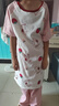頂瓜瓜女童睡裙2025新款夏季兒童公主睡衣小女孩短袖大童家居服 曬單實拍圖