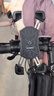 洛克兄弟電動(dòng)車(chē)手機支架摩托車(chē)電瓶車(chē)外賣(mài)代駕導航自行車(chē)手機架 黑色-車(chē)把款 曬單實(shí)拍圖