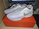 耐克男女實(shí)戰籃球鞋冬季戶(hù)外抗扭情侶NIKE G.T. CUT CROSS HF0231 100山峰白/淺煙灰/微葡萄紫/泡沫粉/白 40.5 曬單實(shí)拍圖