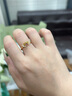 曼卡龍魔法少女·解印黃金戒指粉碧璽足金計(jì)價(jià)精品 【11#】 2.86g 曬單實(shí)拍圖