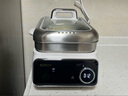 蘇泊爾（SUPOR）猛火可拆洗電蒸鍋 0涂層304不銹鋼材質(zhì)蒸籠18L大容量燉蒸煮一體多功能電蒸鍋上蒸下燉隔水燉底鍋 18L 精鋼可拆0涂層蒸燉鍋 曬單實(shí)拍圖