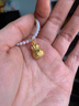 周六福（ZLF）      黃金吊墜福袋吊墜女款飾品代代平安 計價(jià) 足金 1.99g 曬單實(shí)拍圖