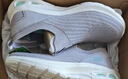 斯凱奇（Skechers）女鞋秋季懶人一腳蹬健步鞋軟底休閑鞋外穿運動(dòng)鞋跑步鞋117440 曬單實(shí)拍圖