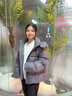 波司登（BOSIDENG）25新款羽絨服女短款90絨泡芙時(shí)尚百搭冬季厚款保暖外套B250243104 【趨勢推薦】格雷深灰8K04 XS 155/80A 曬單實(shí)拍圖