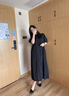 木林森女鞋時(shí)尚百搭女士時(shí)裝鞋淺口一腳蹬通勤鞋女 黑 39 曬單實(shí)拍圖