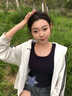 唯一（Winy）一克拉莫桑鉆紫藤花純銀項(xiàng)鏈女2025新款吊墜生日禮物送朋友首飾品 曬單實(shí)拍圖