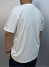 胖哥哥大碼男裝加肥加大寬松T恤休閑胖子重磅短袖T恤肥佬夏季透氣上衣 白色 4XL （210-250斤） 曬單實(shí)拍圖
