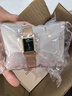 西鐵城（CITIZEN）手表 Juicy Tint系列石英不銹鋼表帶時(shí)尚簡(jiǎn)約女表 EJ6123-81W 復古綠方盤(pán) 曬單實(shí)拍圖