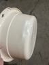 奶油風(fēng)加厚塑料洗臉盆家用洗漱盆大號(hào)塑料洗菜盆洗衣盆泡腳洗手盆 奶油色 加大號(hào)1個(gè) 曬單實(shí)拍圖
