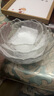 奧美優(yōu)玻璃沙拉碗湯碗透明玻璃碗套裝蔬菜水果盤甜品碗日式3件套 曬單實(shí)拍圖