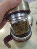 ZENGKA高檔陶瓷內膽保溫杯帶手柄男女士辦公室商務(wù)咖啡杯泡茶養生骨瓷杯 金色+玻璃過(guò)濾杯480ml密封防漏款 曬單實(shí)拍圖