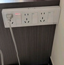 國(guó)際電工 明裝插座面板 多孔墻壁電源扦座外裝明線盒超薄二三插廚房插排 明裝三開十五孔插座【分別斷電】 曬單實(shí)拍圖
