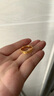 中銀億金黃金戒指足金情侶對戒三金求結婚戒生日七夕情人節禮物送女友老婆 足金古法素圈女戒【約3.6g】 曬單實(shí)拍圖