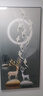 宜巢玄關墻裝飾畫豎版現(xiàn)代簡約走廊過道背景墻壁畫入戶輕奢掛畫免打孔 福祿高升A 80*160cm晶瓷+80%客戶首選 曬單實拍圖