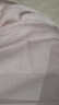 歐迪芬女士睡衣女夏季緞面涼感冰絲輕薄透氣可外穿家居服套裝粉色XL 曬單實(shí)拍圖