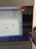 閩江（minjiang）魚(yú)缸水族箱客廳家用中大型底濾輕奢極簡(jiǎn)造景超白玻璃金龍魚(yú)缸 神秘灰色（基礎款） 長(cháng)100x寬34x高152cm（超白玻璃） 曬單實(shí)拍圖