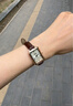 斐樂(lè )（FILA）手表女女士腕表時(shí)尚小方表開(kāi)學(xué)季禮物 FLL38-6512-101 曬單實(shí)拍圖